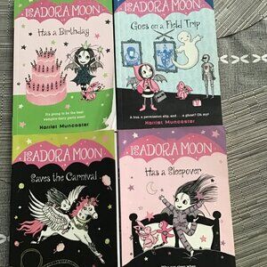 Lot of 4 Isadora Moon Books--Homeschool Reading